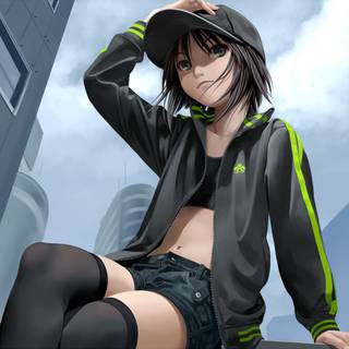 Tomboy anime wallpaper