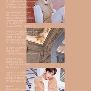 Ateez Yunho aesthetic wallpaper