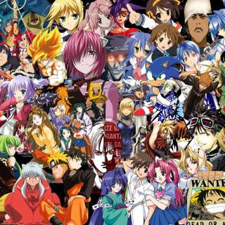 All anime together wallpaper