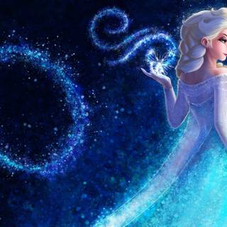 Frozen Elsa desktop wallpaper