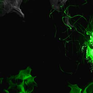 HD 4k mobile black and green wallpaper