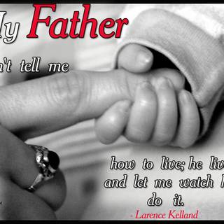 Quotes for fathers wallpaper
