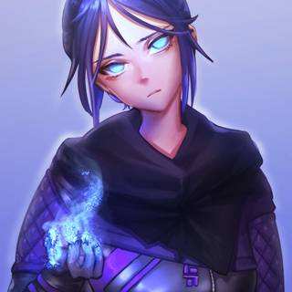 Anime girl Apex Legends wallpaper