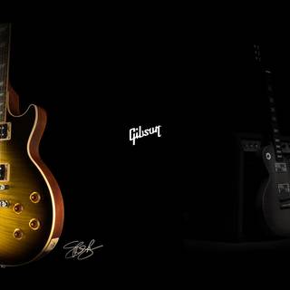 Gibson guitar wallpaper