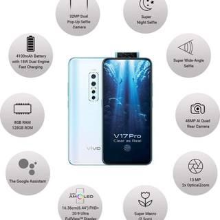 Vivo V17 Glacier Ice wallpaper