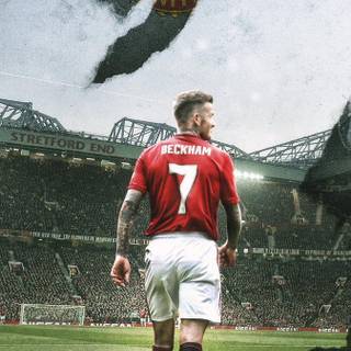 David Beckham Manchester United wallpaper
