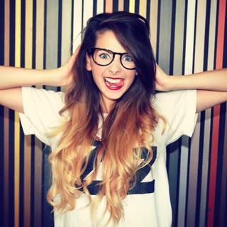 Crazy girl wallpaper