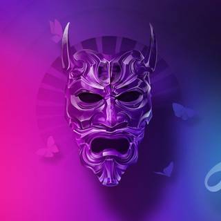 Oni mask wallpaper