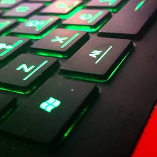 Gaming keyboard wallpaper