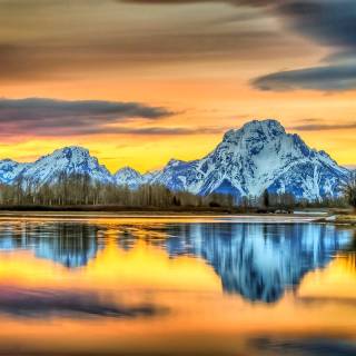 Grand Tetons Wyoming wallpaper