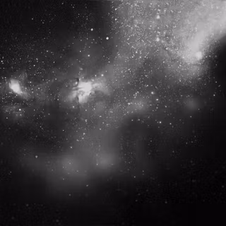 Black and white space aesthetic wallpaper