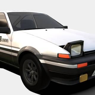 Toyota Ae86 anime wallpaper