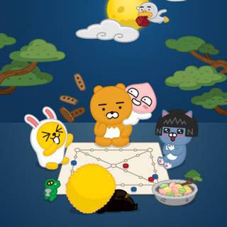 Kakao Friends wallpaper