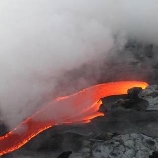 Volcano 4k HD wallpaper