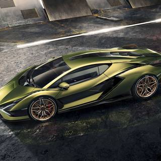 Lamborghini Sian FKP 37 wallpaper