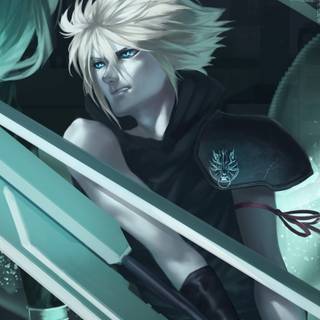 HD Cloud Strife iPhone wallpaper