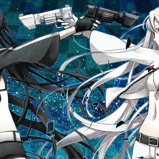 Awesome anime girls wallpaper