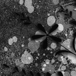 Black and white abstract phone wallpaper