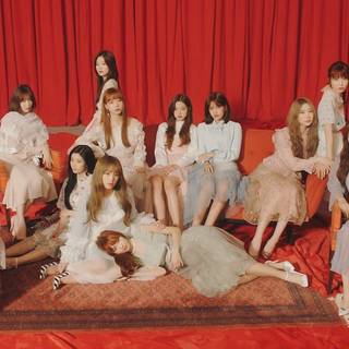 Izone La Vie En Rose desktop HD wallpaper