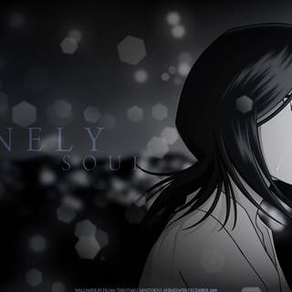 Lonely anime picture wallpaper
