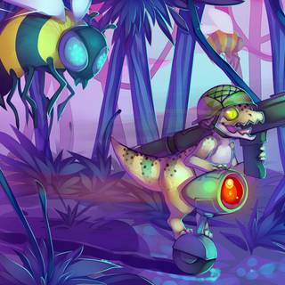 Starbound anime wallpaper