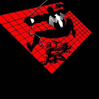 Symbiote Spider-Man desktop wallpaper