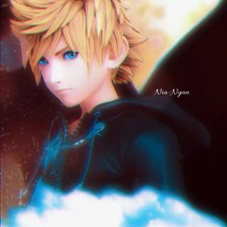 Anime Roxas Kingdom Hearts wallpaper