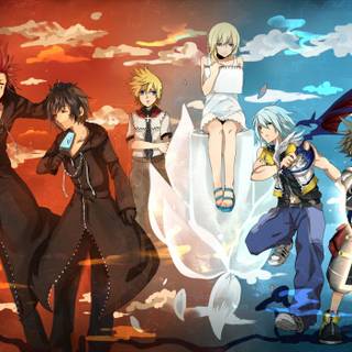 Anime Riku Kingdom Hearts wallpaper