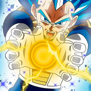 Vegeta SSBE wallpaper