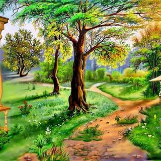 Nature art wallpaper