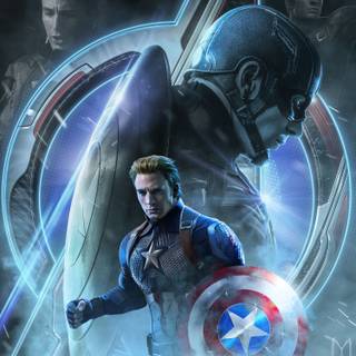 Captain America poster wallpaper
