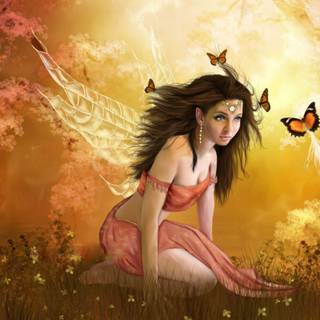 Beatutiful fairy wallpaper