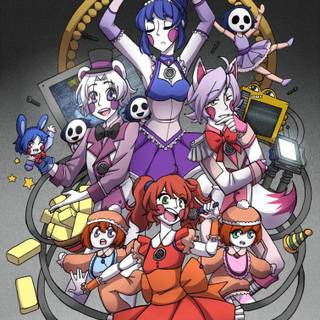 FNAF anime wallpaper