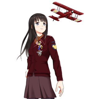 Military uniform girl anime wallpaper