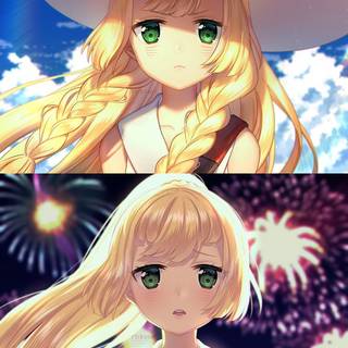 Lillie wallpaper