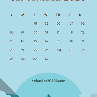 September 2020 wallpaper
