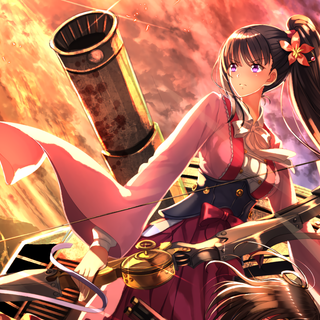 4k anime girl Mumei wallpaper