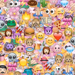 Cute emojis wallpaper