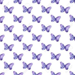 Purple aesthetic butterflies wallpaper