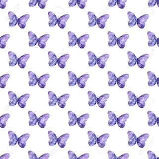 Purple aesthetic butterflies wallpaper