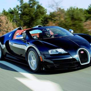 Bugatti Veyron Grand Sport Vitesse HD wallpaper