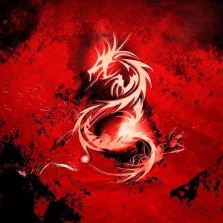 Red dragons wallpaper
