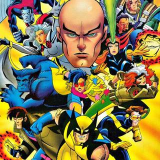 HD cartoon men mobile wallpaper