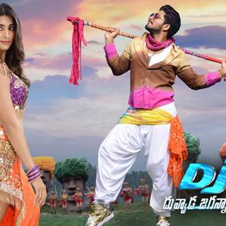 Allu Arjun and Pooja Hegde wallpaper