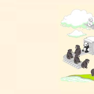 Cute bears wallpaper