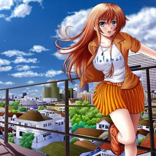 Anime girls 1080px wallpaper