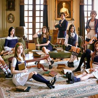 Twice desktop Merry and Happy HD wallpaper