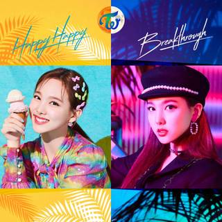 Twice desktop Merry and Happy HD wallpaper