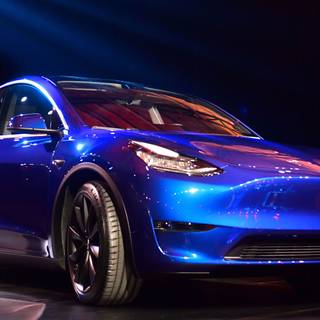 Tesla Model Y Long Range 2020 wallpaper
