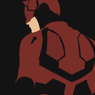Minimalist Daredevil wallpaper